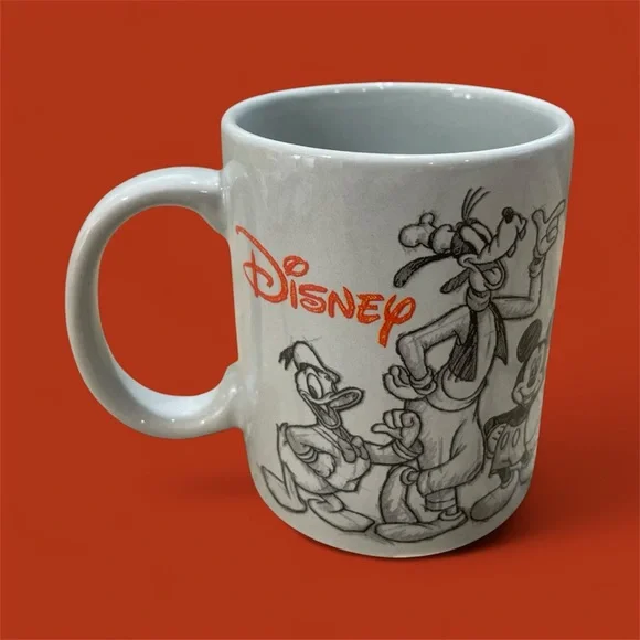 Jerry Leigh Sketch Disney Character Mug in Gray and Orange. Never used. - Picture 2 of 6